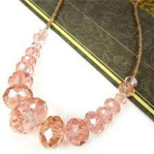 floating crystal crafts necklace